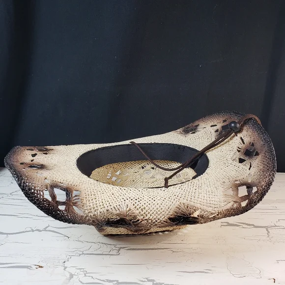 Cavenders Distressed Cowgirl Hat in Women's Medium - Picture 15 of 16